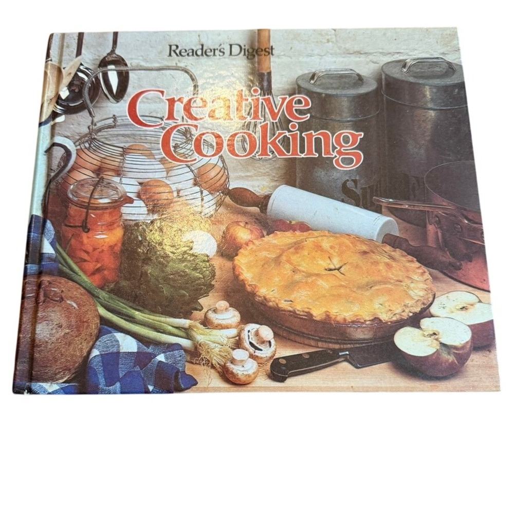 Reader's Digest Creative Cooking Cookbook 1977 Vintage Hardcover